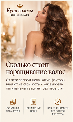 Иллюстрация к статье «Сколько стоит наращивание волос: из каких частей складывается расчёт»