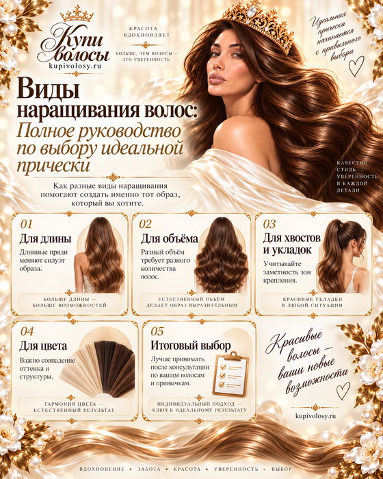 Иллюстрация к статье «Как выбрать наращивание под желаемую причёску»