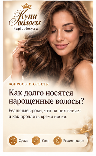 Иллюстрация к статье «Как долго носятся наращённые волосы: различаем три срока»