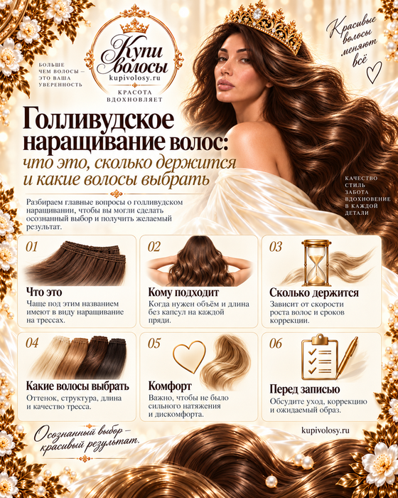 Иллюстрация к статье «Голливудское наращивание: уточняем метод, материал и сроки»