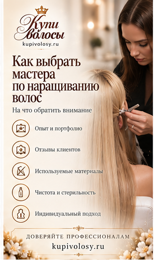 Иллюстрация к статье «Как выбрать мастера по наращиванию волос: проверка до записи» — вариант 3