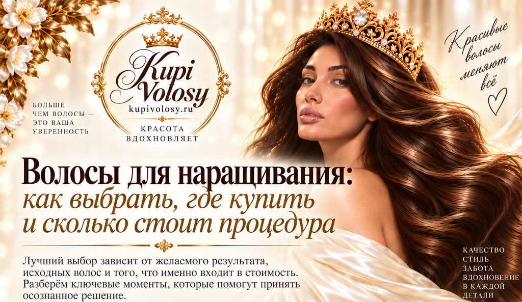 Иллюстрация к статье «Волосы для наращивания: от выбора материала до полного расчёта»