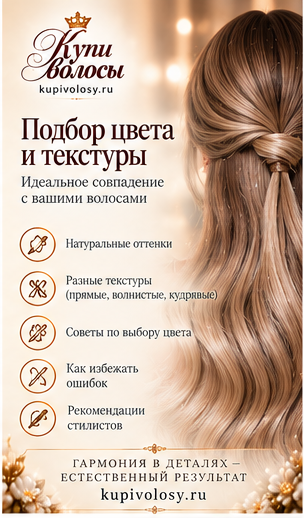 Иллюстрация к статье «Подбор цвета и текстуры для наращивания: сравниваем волосы в обычной жизни»