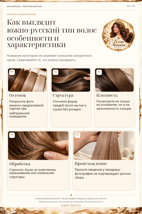 Иллюстрация к статье «Южно-русский тип волос: что можно понять по внешнему виду»