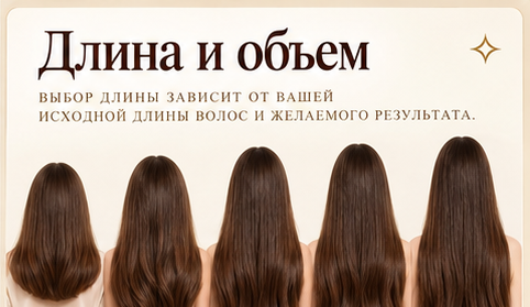 Иллюстрация к статье «Длина и объём волос: почему сантиметры не описывают всю причёску»